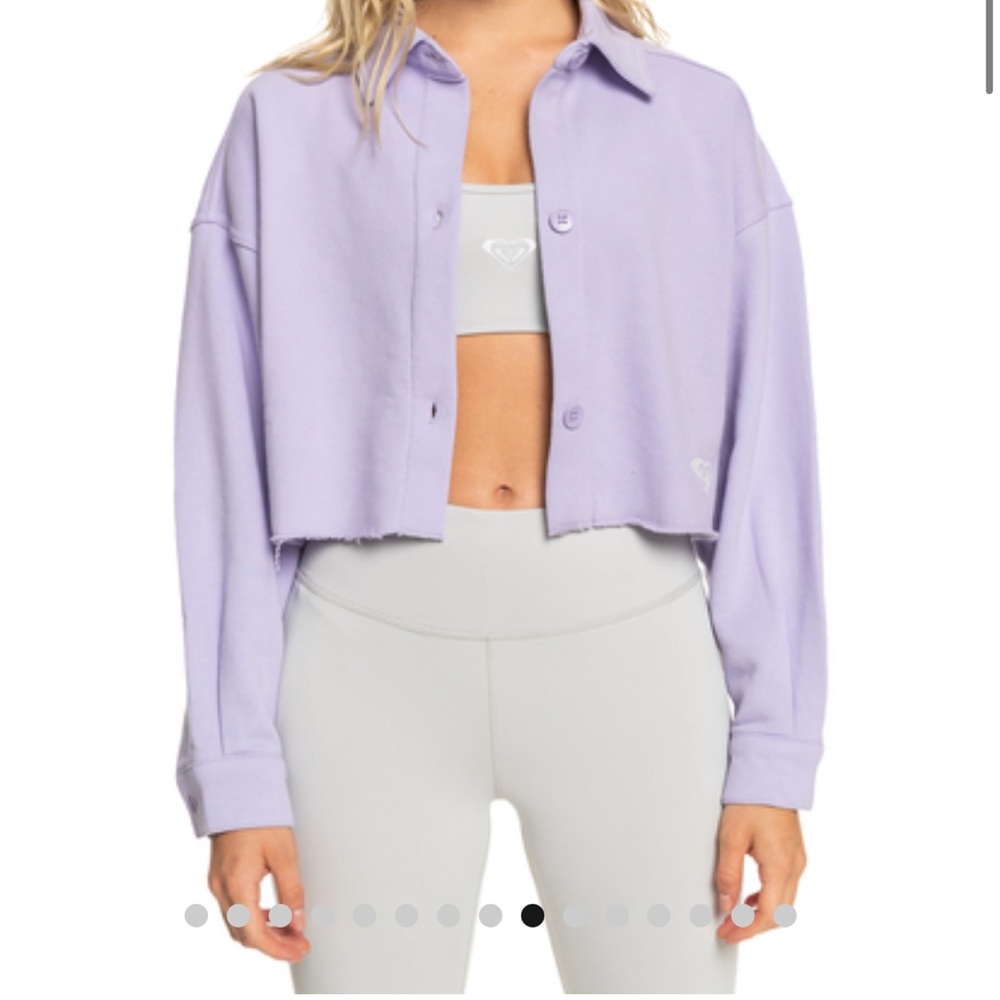 Kelia Active Cropped Shacket